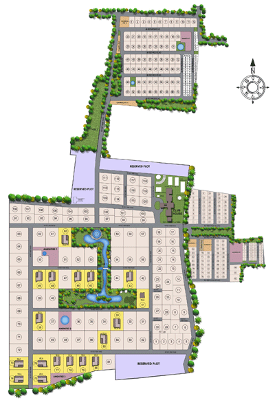 royal-orchard Layout Plan,Marg Swarnabhoomi Plots,Ecr Plots,Villa Plots